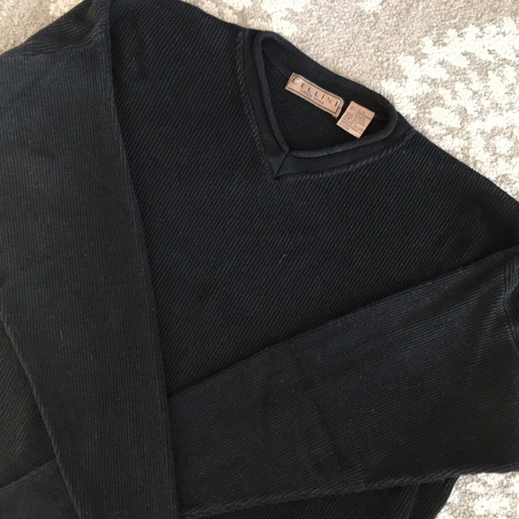 2 1990’s CELLINI linea uomo Sweaters! L/G - Picture 5 of 8